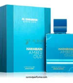 Al Haramain Amber Oud Aqua Dubai Extrait 100ml original perfume bottle